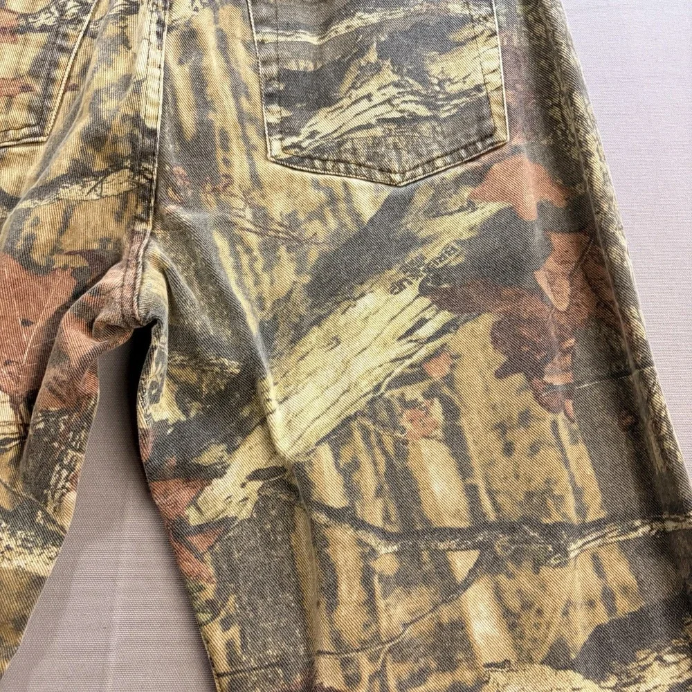 Braided River Mossy Oak Camo Hunting Pants Mens 36x30 Cotton USA Outdoor